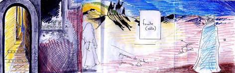 Maquette pr�paratoire.. Loisirs - Art - 